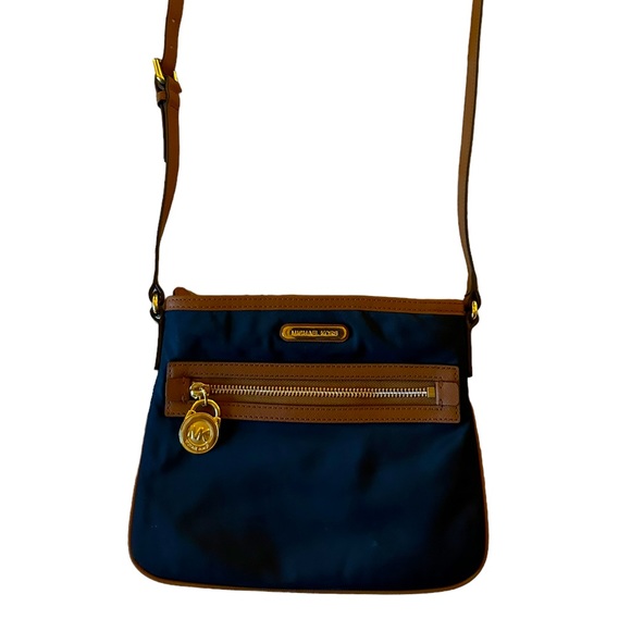 Michael Kors Handbags - Michael Kors Blue Nylon Crossbody